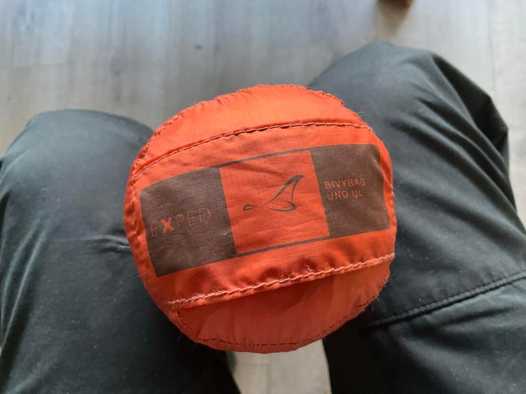 Exped Bivybag Uno UL - Ultralichte Bivakzak, Ophalen of Verzenden, Zo goed als nieuw