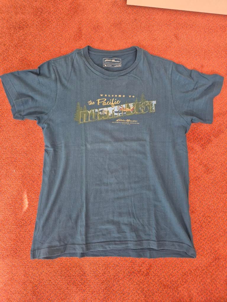 Eddie Bauer T-shirt met print, Ophalen of Verzenden
