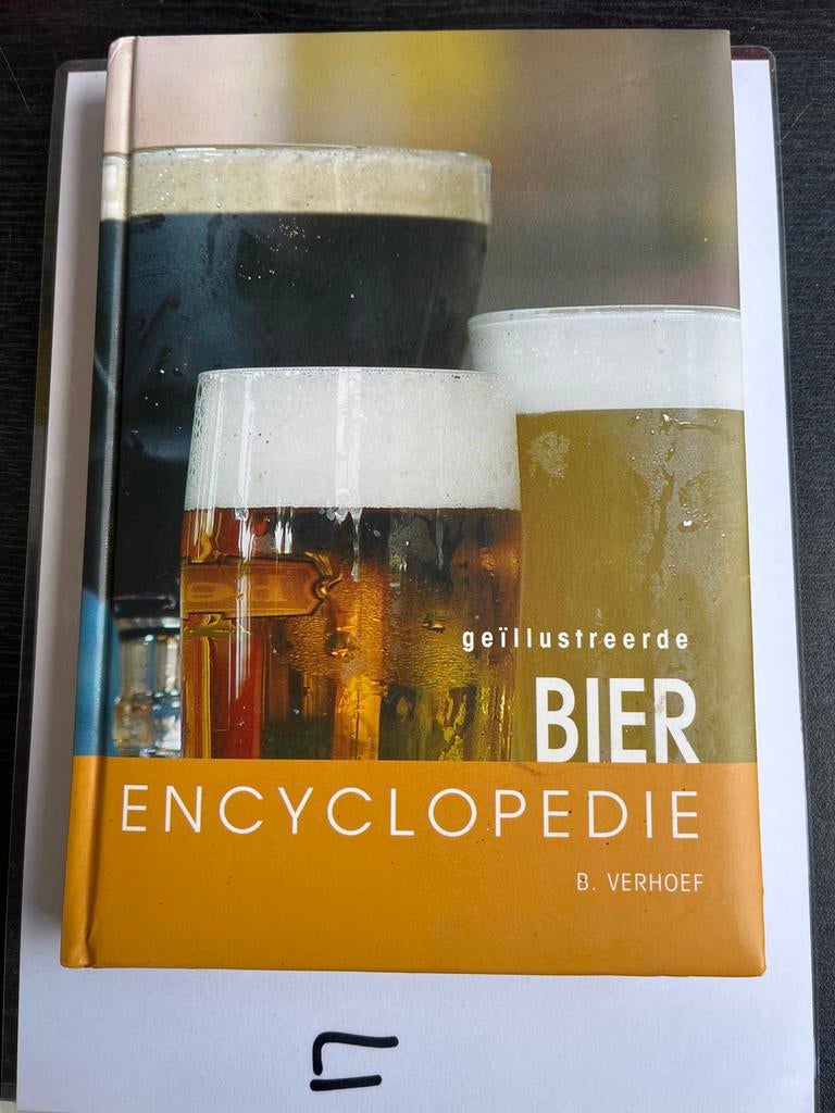 Geïllustreerde Bier Encyclopedie - B. Verhoef, Ophalen of Verzenden, Zo goed als nieuw, Overige onderwerpen, Los deel