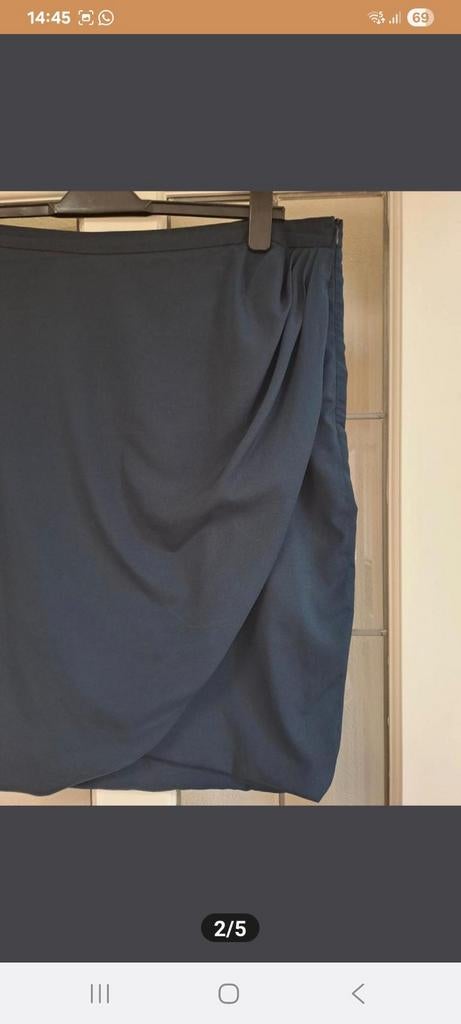 Promiss donkerblauwe nette zomer rok * mt 46* ZGAN, Kleding | Dames, Rokken, Blauw, Maat 46/48 (XL) of groter, Ophalen of Verzenden