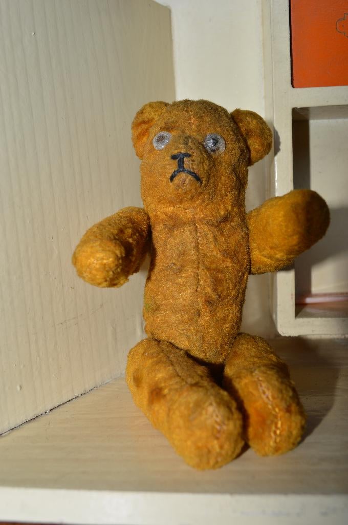 1940-1950  doos vol met oud /vintage speelgoed, Antiek en Kunst, Ophalen of Verzenden