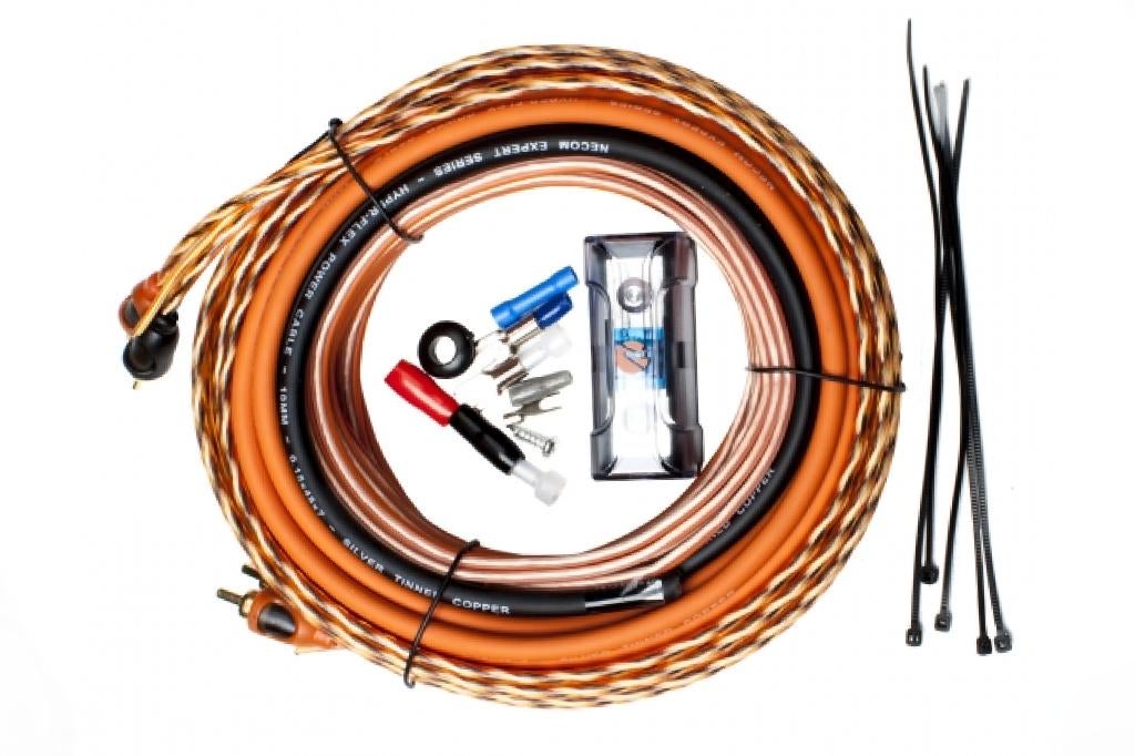 20mm2 Necom flexibele kabelset voor de versterker subwoofer, ., Nieuw, Ophalen of Verzenden, .