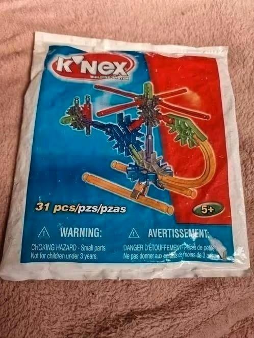 K'NEX Bouwpakket Helikopter 31 Stuks - Nieuw in Verpakking, Ophalen of Verzenden, Nieuw, K'nex