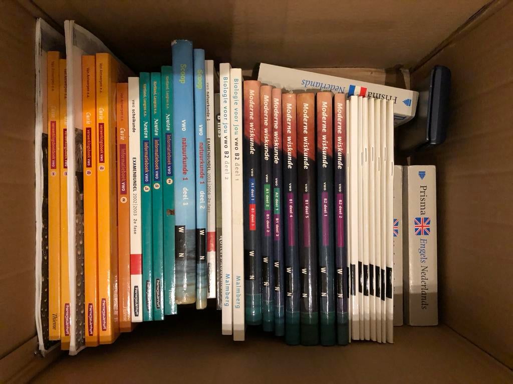 Schoolboeken Natuurkunde VWO Scoop vwo, Binas, Examenbundel, Ophalen of Verzenden, Gelezen, VWO, Scheikunde