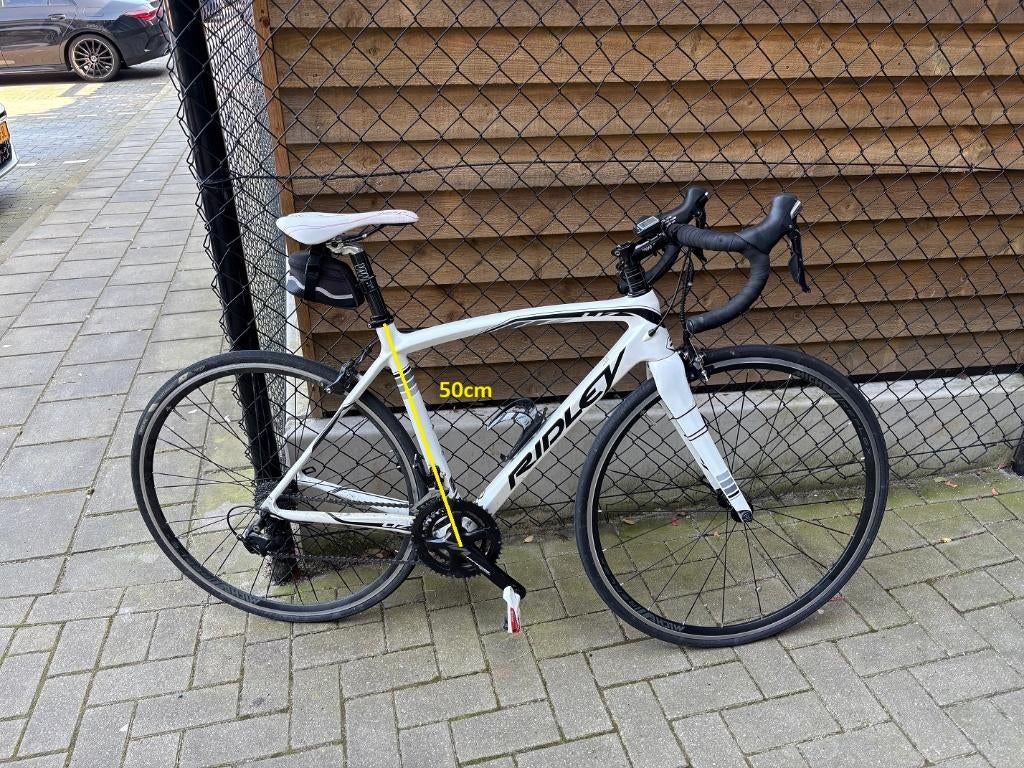 Racefiets Ridley Liz Carbon, 28 inch, 10 tot 15 versnellingen, Zo goed als nieuw, 50 tot 53 cm