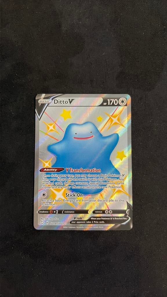 Ditto V SV118/SV122 Shining Fates, Ophalen of Verzenden, Zo goed als nieuw