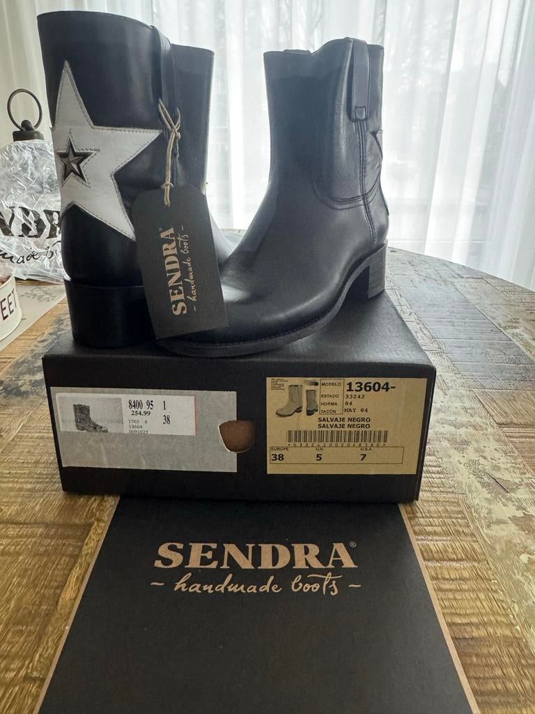 Sendra Laarzen Maat 38 Nieuw, Kleding | Dames, Schoenen, Zwart, Lage of Enkellaarzen, Nieuw, Ophalen of Verzenden
