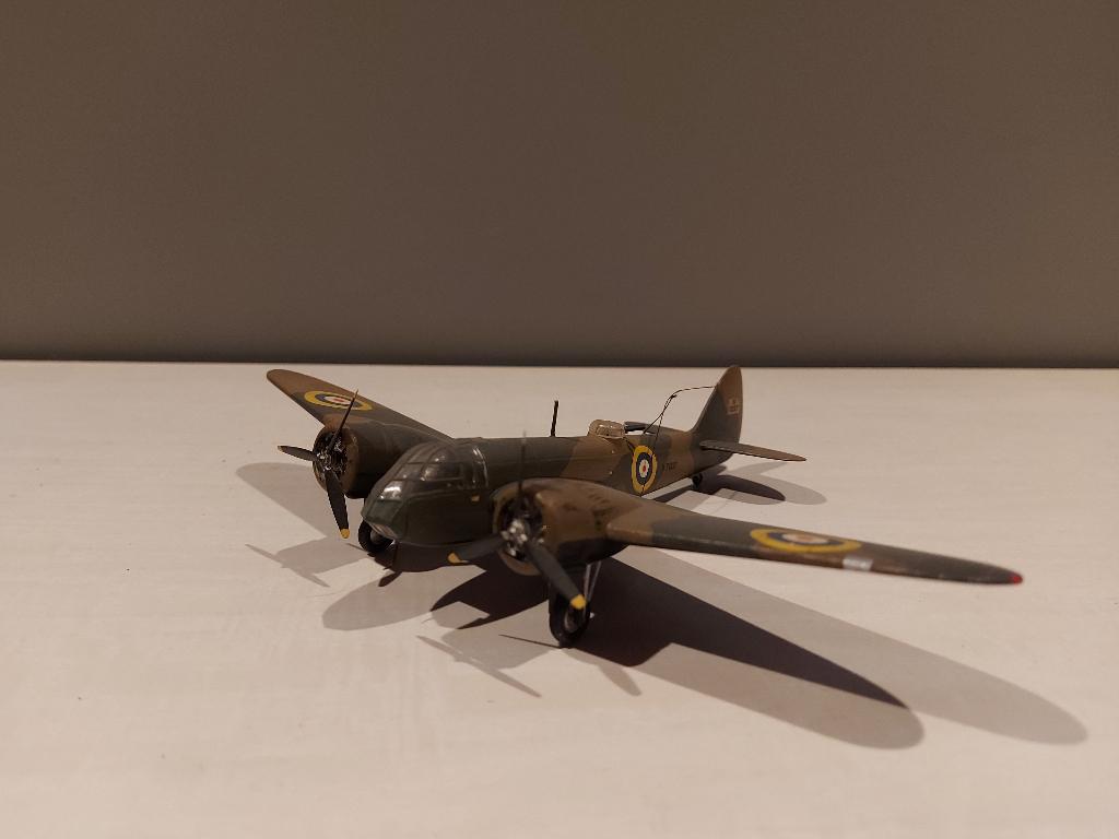 Plastic model van een Bristol Blenheim schaal 1/72 (M62), Ophalen, Gebruikt, Schaalmodel