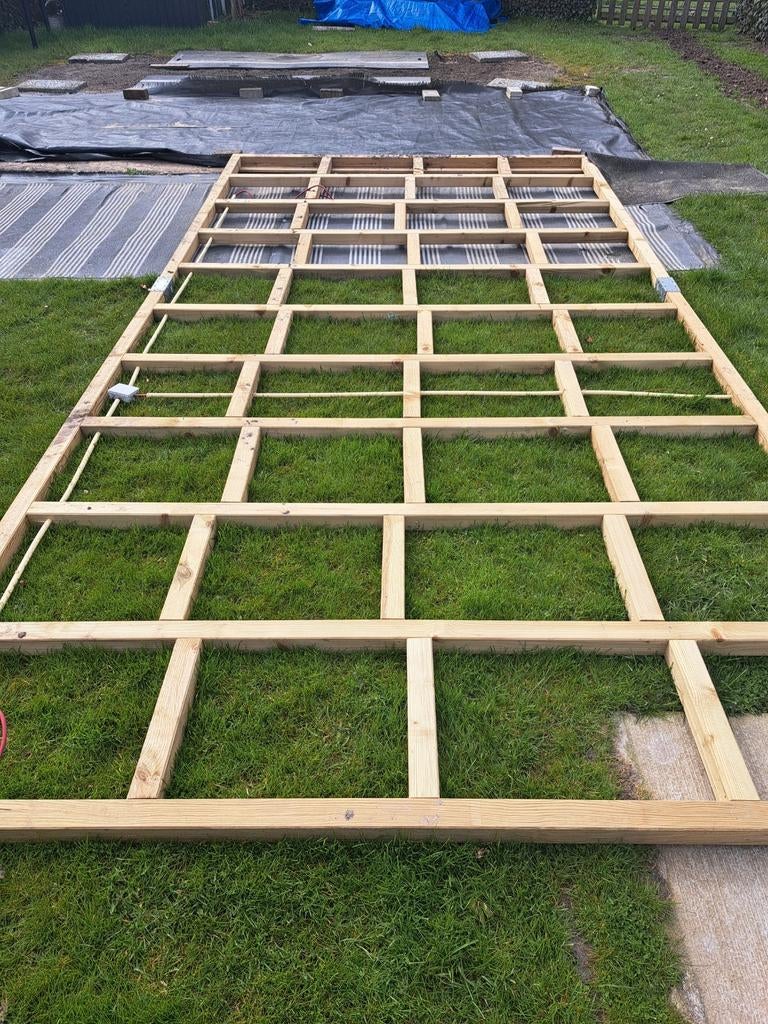 Houten vlonder, Ophalen of Verzenden, Hout, 225 cm of meer, Overige typen