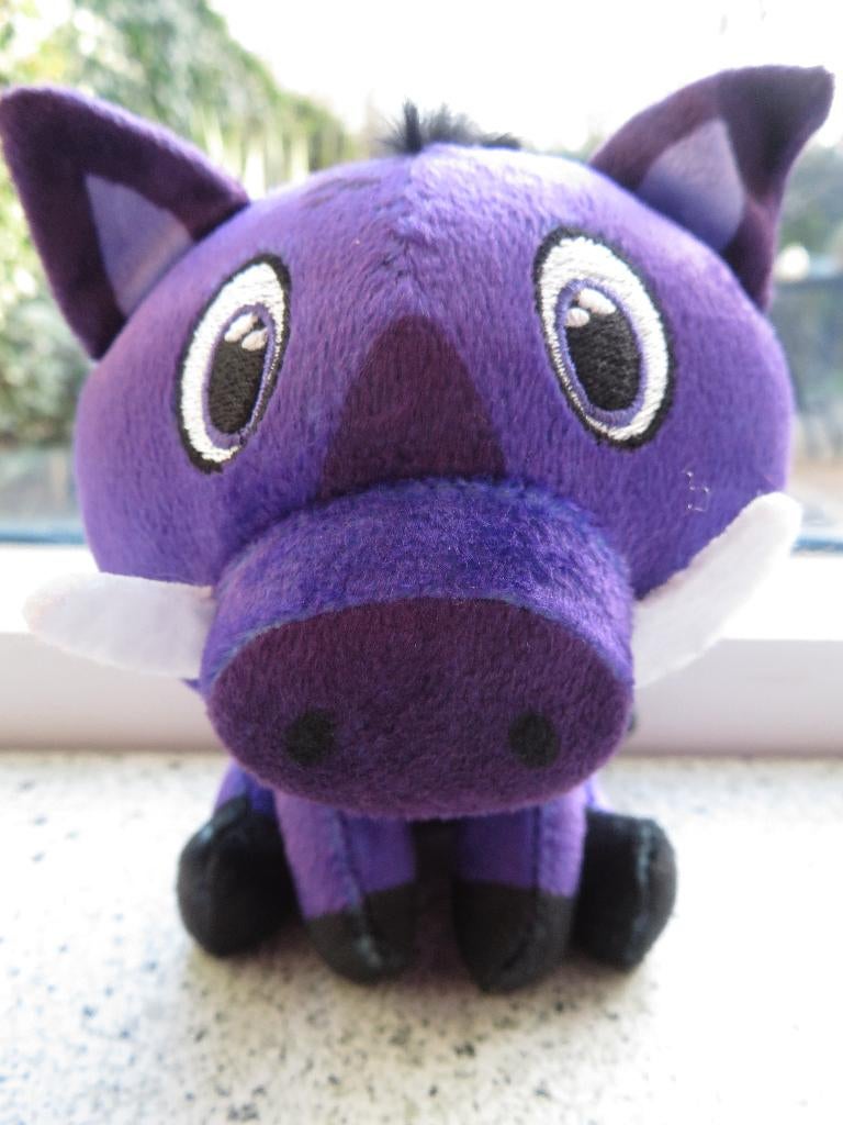 Zepp Zwijn paars velours van LIDL Bosmini's, Ophalen of Verzenden, Zo goed als nieuw, Overige typen