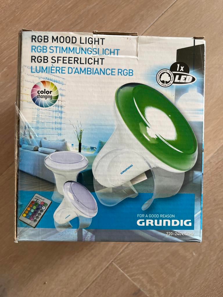 Led lamp met afstandsbediening, Ophalen, Led-lamp, Minder dan 30 watt, Nieuw