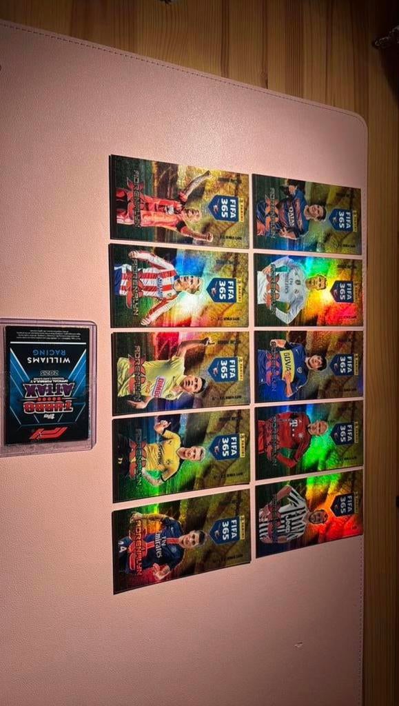 Panini adrenaly fifa 365 seizoen 15/16. Bonus kaarten, Ophalen of Verzenden, Zo goed als nieuw, Meerdere plaatjes