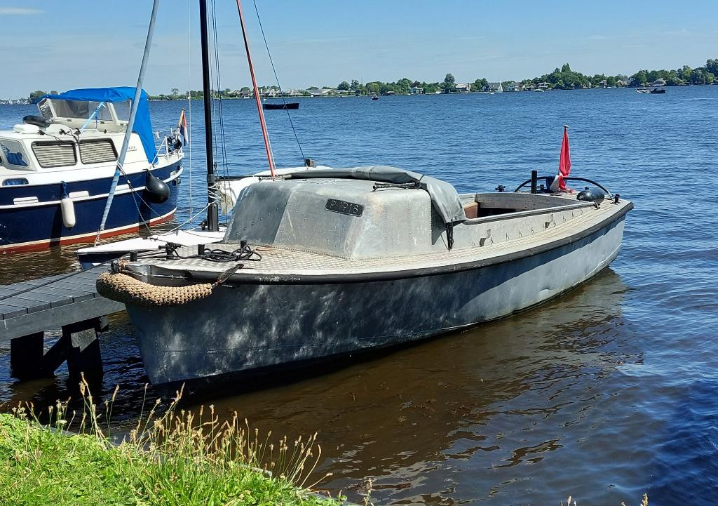 Aluminium motorsloep 7.6m (ex NL marine), Ophalen, Gebruikt, Binnenboordmotor, 6 meter of meer