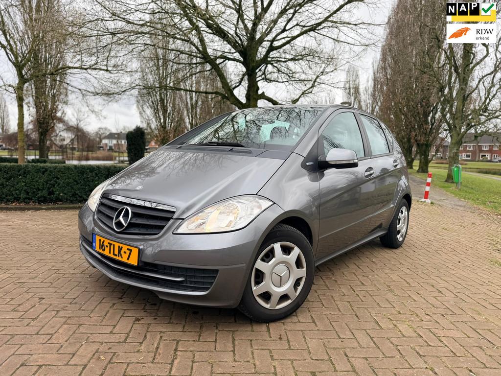 Mercedes-Benz A-klasse 160 Blue Eff. Business| Clima | 5deur, Auto's, Mercedes-Benz, Voorwielaandrijving, Euro 5, Stof, Zwart