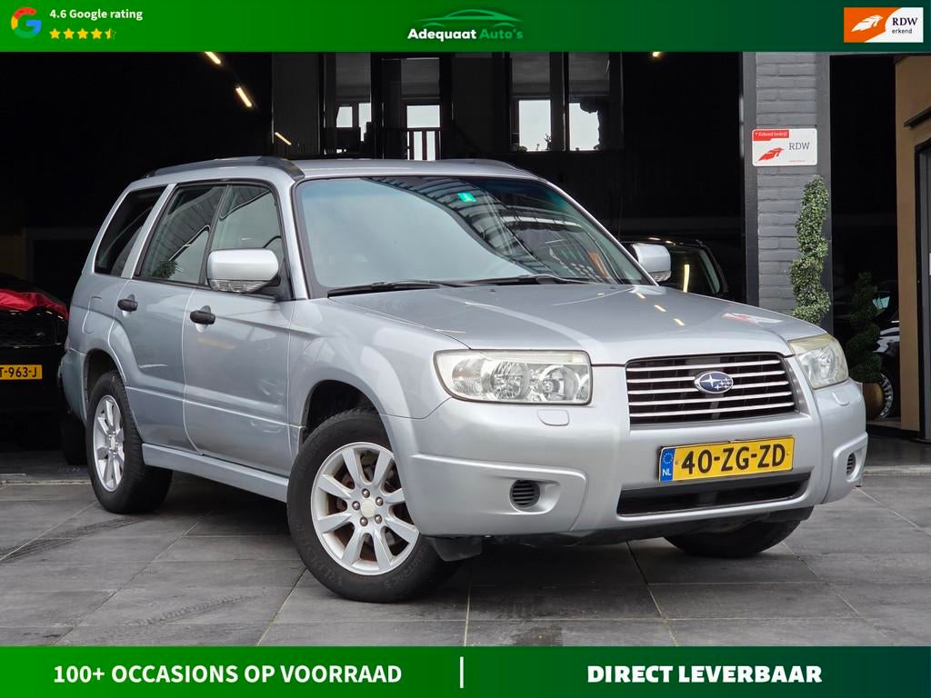 Subaru Forester 2.0 X Comfort Pack|Airco|Trekhaak|1e Eig|NAP, Auto's, Subaru, 1994 cc, Stof, Gebruikt, Huisgarantie