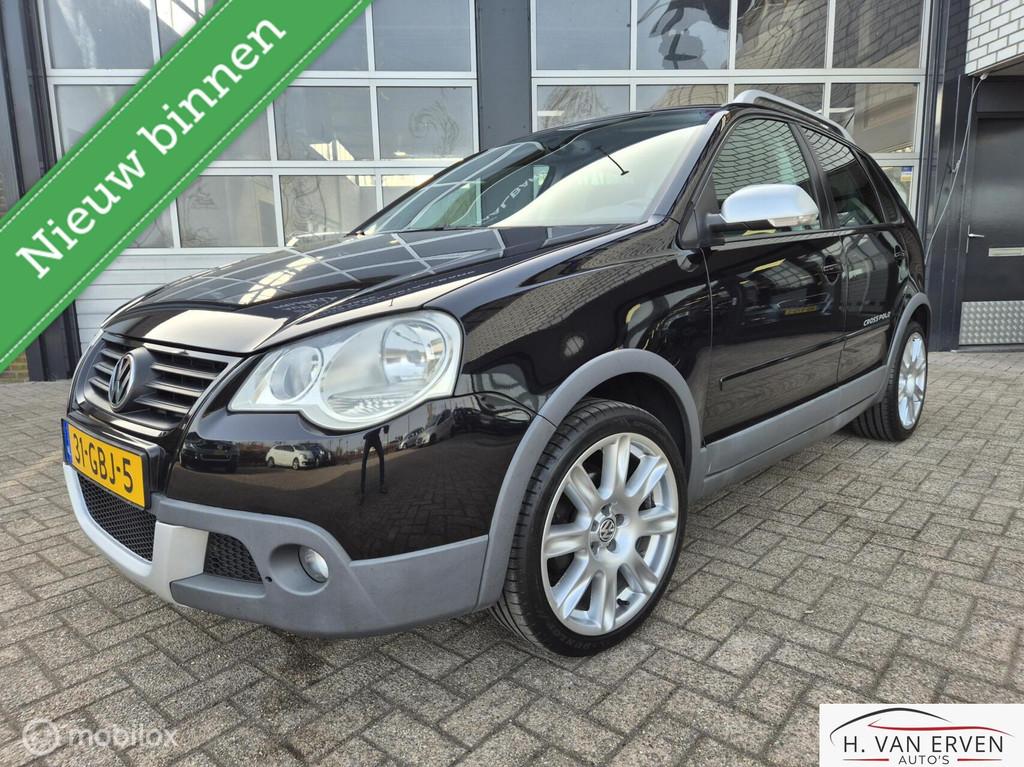Volkswagen Polo 1.6-16V Cross AUTOMAAT 94000KM NAP AIRCO, 1112 kg, 4 cilinders, Origineel Nederlands, 600 kg