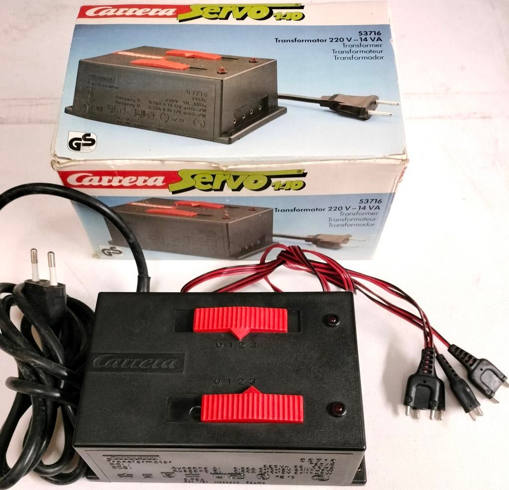 Carrera racebaan Servo Universal regelbare transformator ovp, Ophalen of Verzenden, Nieuw, Elektrisch, Carrera