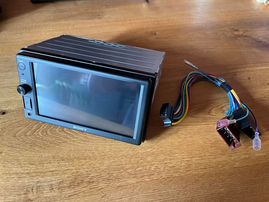 Sony XAV-AX1000 2-DIN Autoradio met Apple CarPlay, Ophalen of Verzenden, Zo goed als nieuw