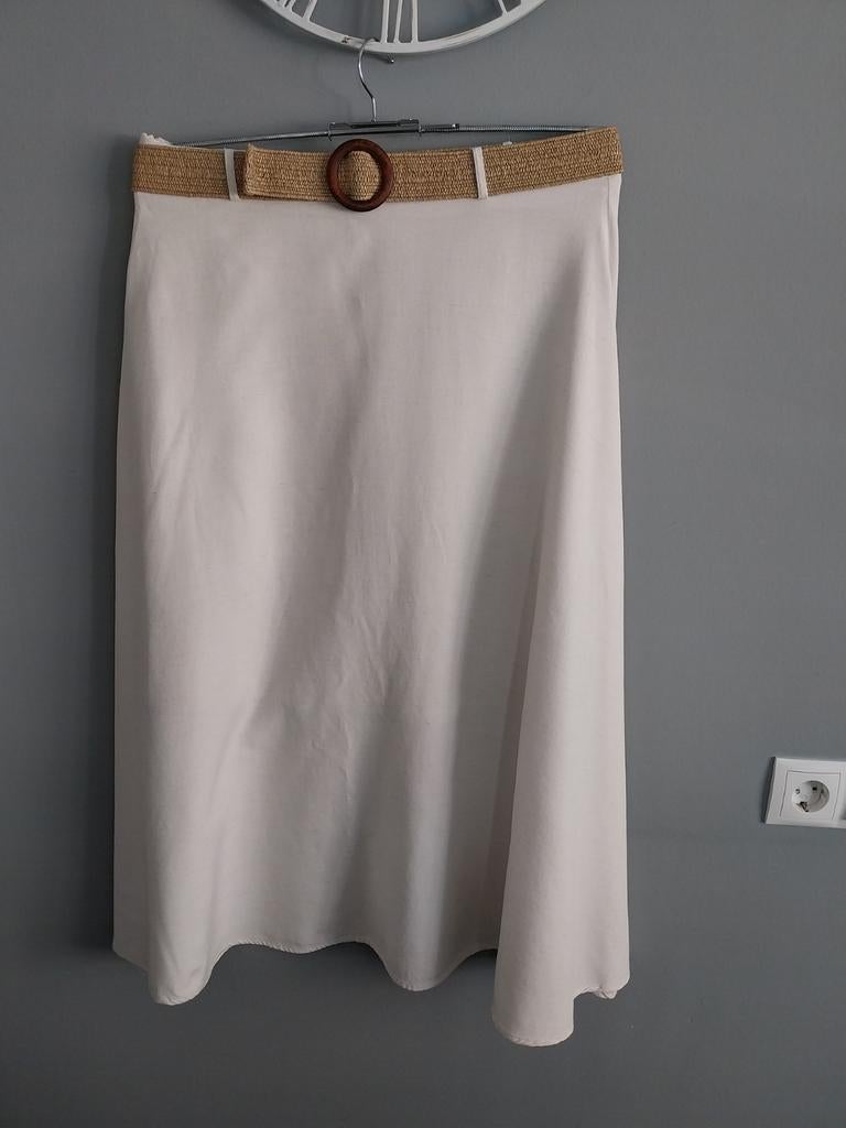 Rok, Kleding | Dames, Rokken, Ophalen of Verzenden, Zo goed als nieuw, Beige, Boven de knie