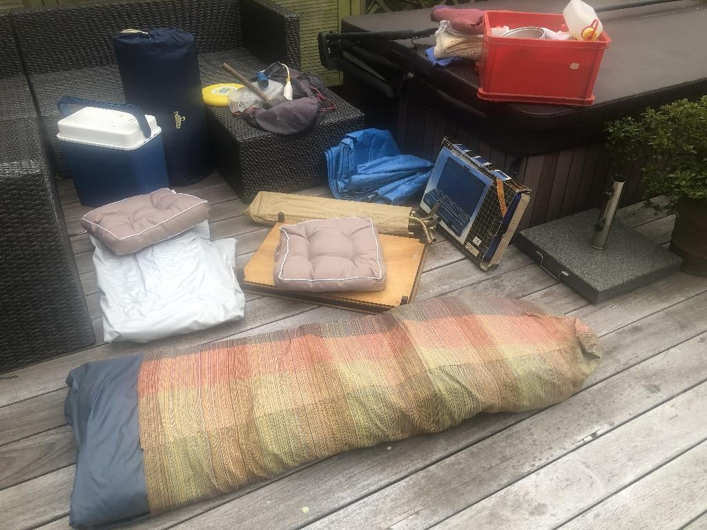 De Waard Albatros Tent, Caravans en Kamperen, Tenten, Ophalen, Gebruikt, Tot en met 4