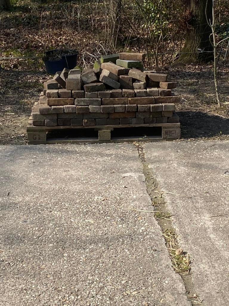 Echt oud gebakken waaltjes, Ophalen of Verzenden, Gebruikt, Klinkers