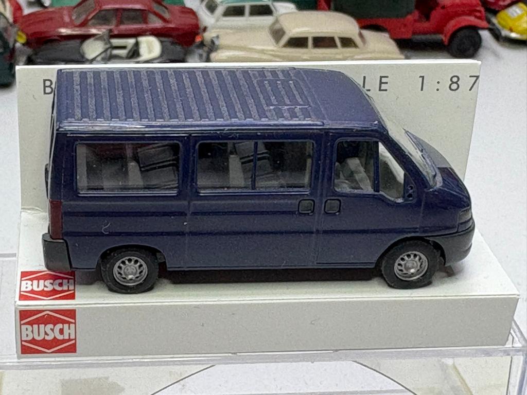 Busch Fiat Ducato IMG6626/7/8, Hobby en Vrije tijd, Modelauto's | 1:87, Zo goed als nieuw, Auto, Overige merken, Ophalen of Verzenden