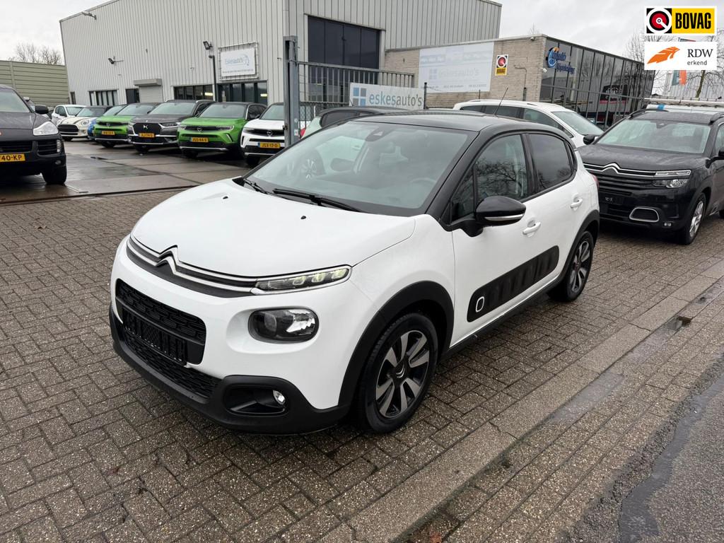 Citroen C3 1.2 PureTech Feel, Navi, Panodak Dealer auto, Voorwielaandrijving, 83 pk, Gebruikt, 1199 cc