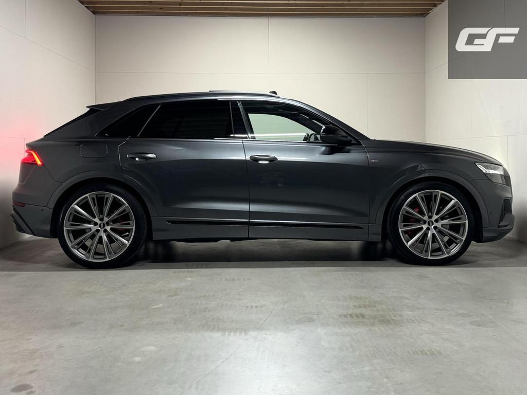 Audi Q8 60 TFSIe Quattro Competition RS Seats B&O 360°, Auto's, Audi, Automaat, Gebruikt, Zwart, 2995 cc