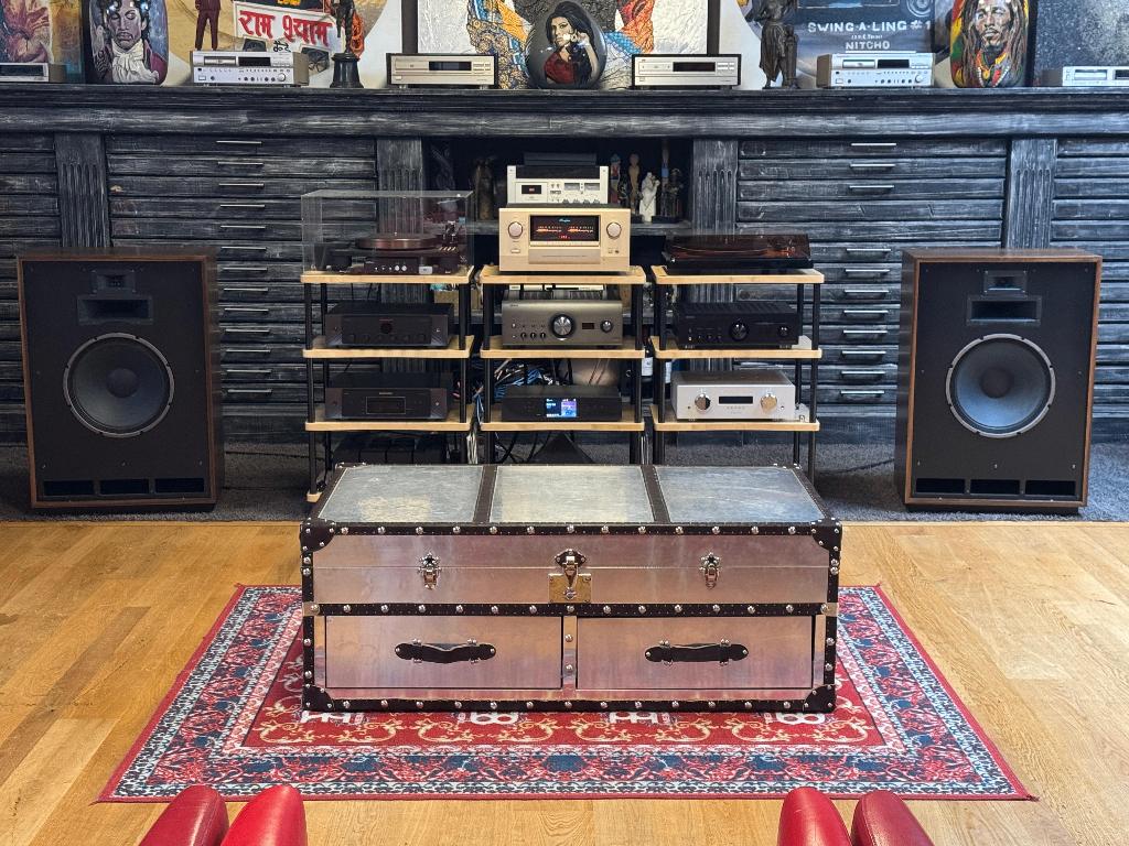 Klipsch Cornwall III 70th anniversary edition, Gebruikt, 120 watt of meer, Front, Rear of Stereo speakers, Ophalen