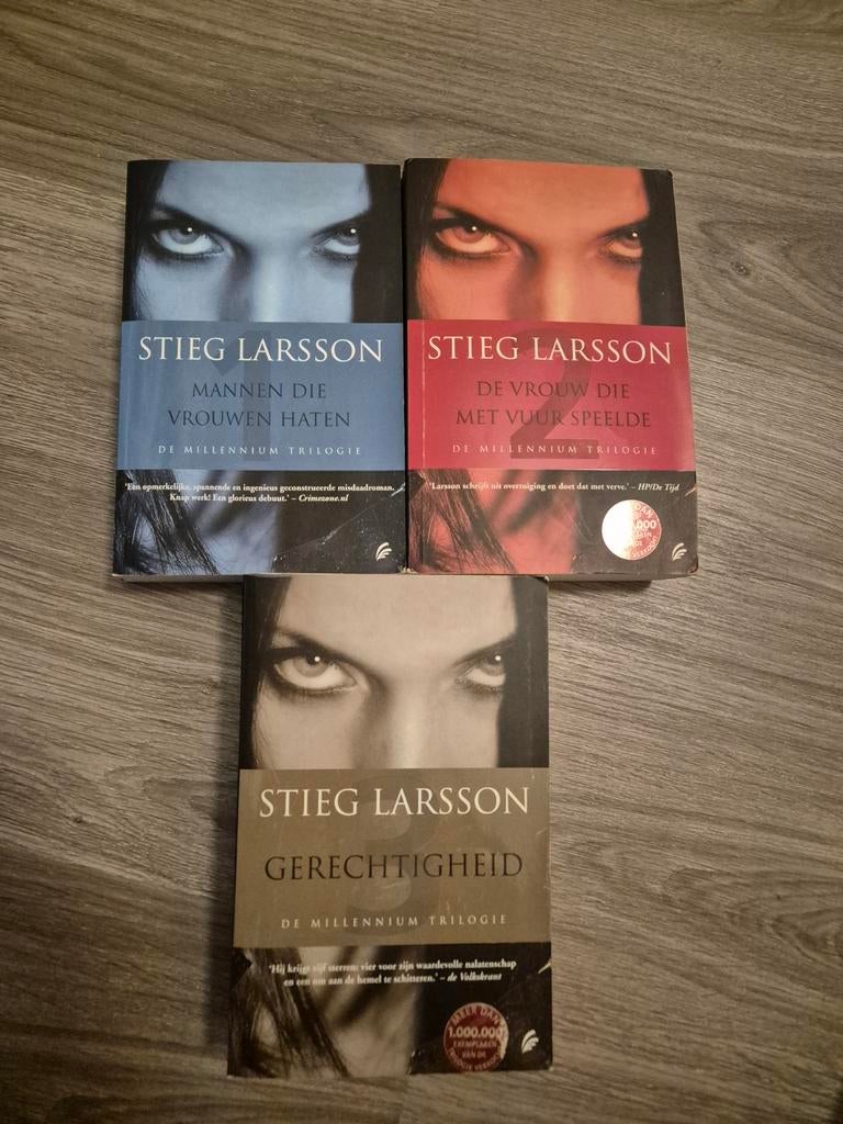 De Millennium Trilogie - Stieg Larsson (3 boeken), Ophalen, Gelezen, Stieg Larsson
