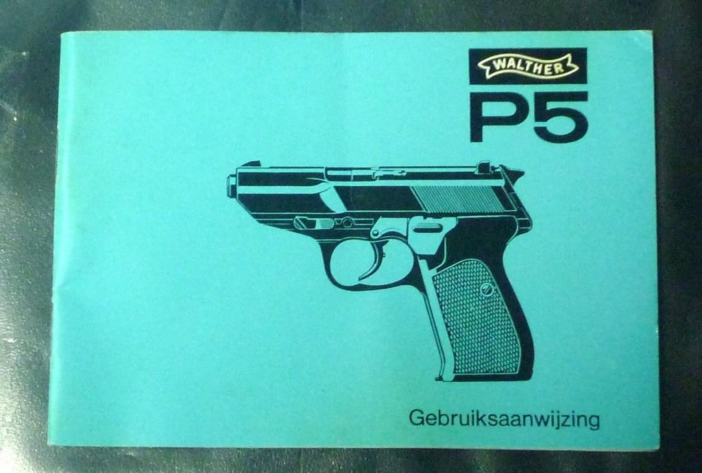 Gebruiksaanwijzing van de WALTER P5, Verzenden, Overige soorten, Nederland, Boek of Tijdschrift