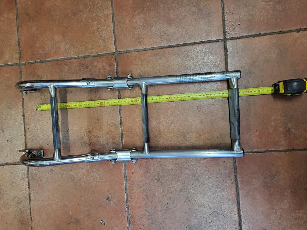 RVS Boot trapje - Inklapbaar zwemplateau trap, Ophalen of Verzenden, Gebruikt, Overige typen