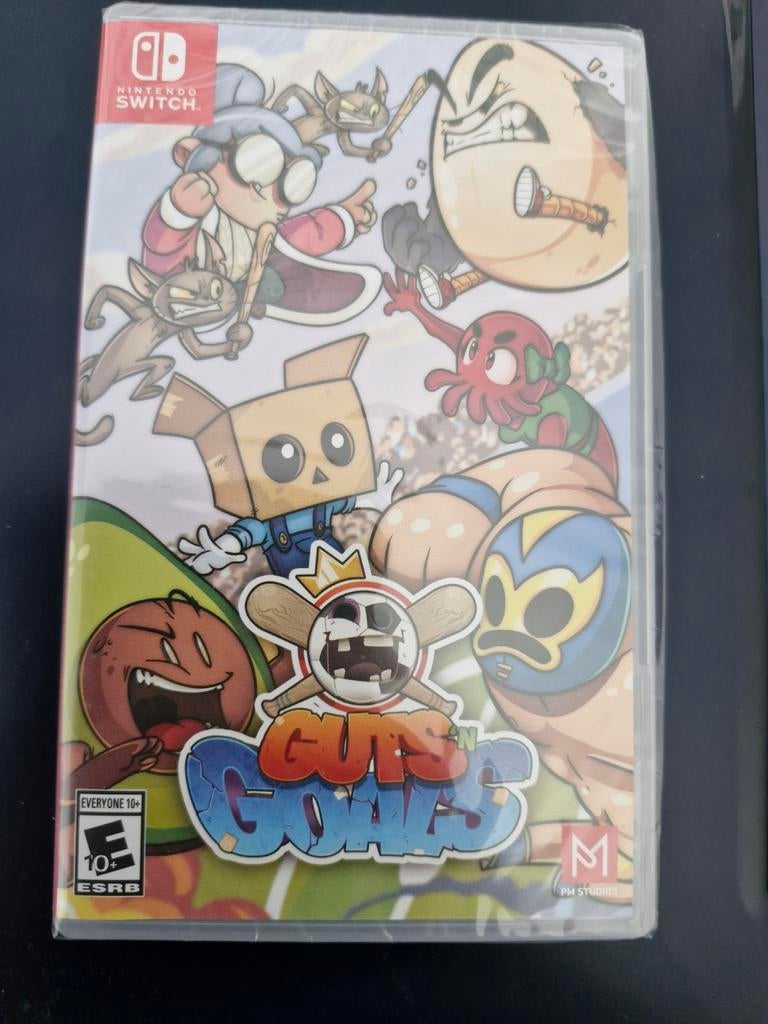 Guts and goals, Ophalen, 1 speler, Racen en Vliegen, Zo goed als nieuw