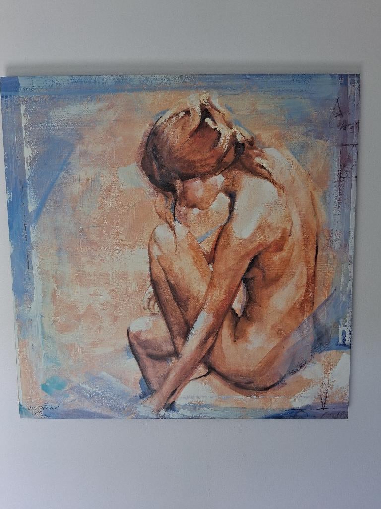 schilderij, Ophalen, Zo goed als nieuw, Schilderij, 75 tot 100 cm