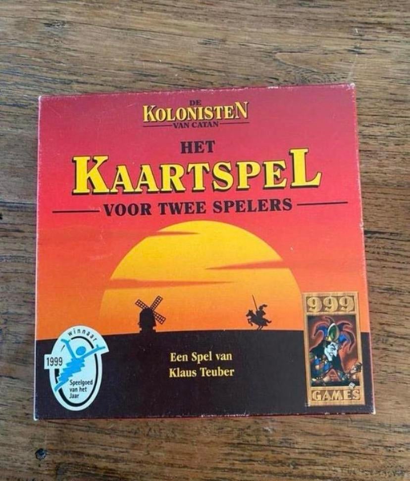 Kolonisten van Catan - Het Kaartspel voor twee spelers, Een of twee spelers, Ophalen of Verzenden, Gebruikt
