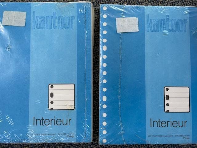 Gelinieerd papier voor 17-gaats ringband, Ophalen of Verzenden, Nieuw