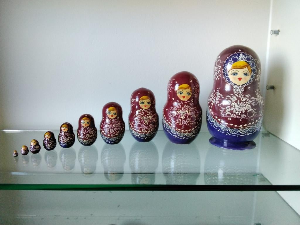 Baboesjka poppetjes 10 delig, Verzamelen, Ophalen of Verzenden