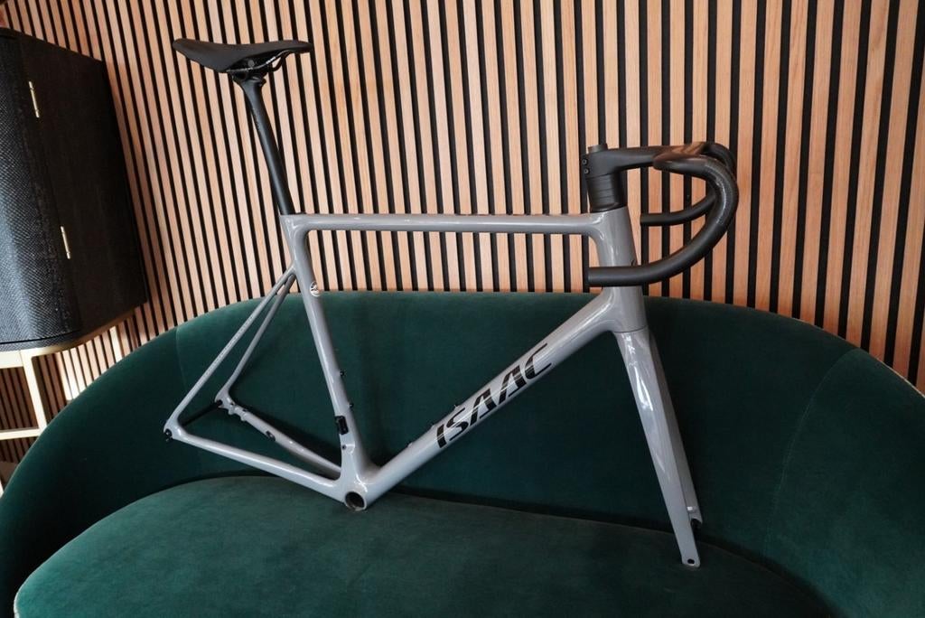 Isaac Element Granite Grey XL frameset nieuw in doos UCI, Ophalen, Nieuw