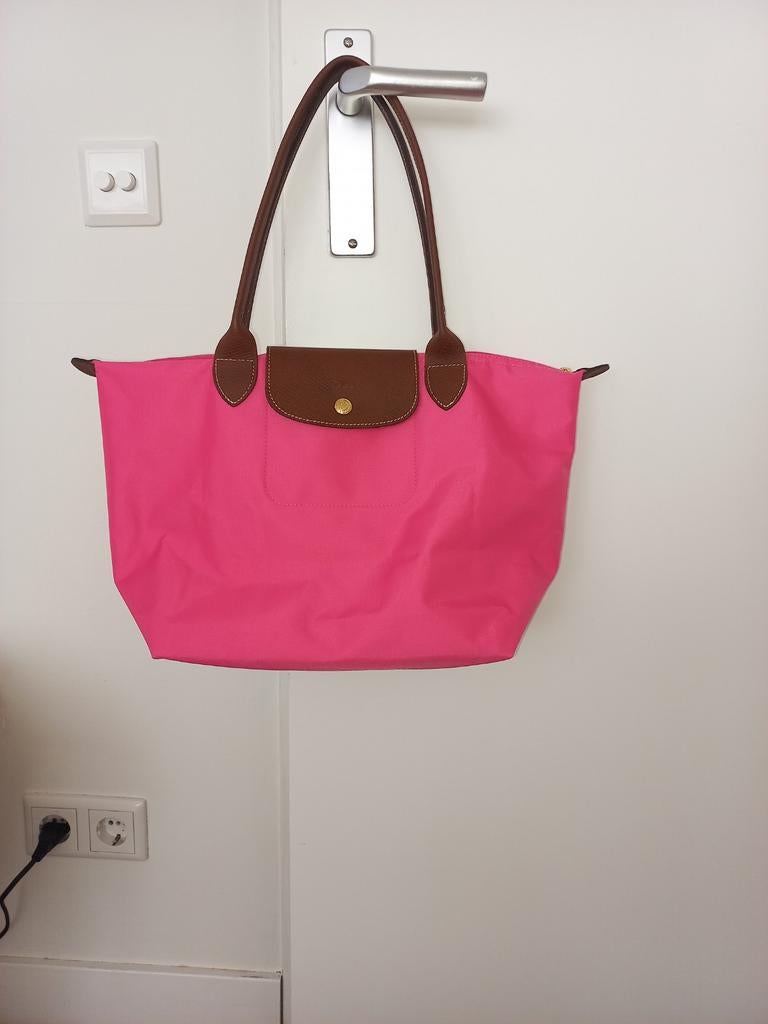 Nieuwe Longchamp Le Pliage Shopper - Roze, Sieraden, Tassen en Uiterlijk, Tassen | Damestassen, Nieuw, Shopper, Roze, Ophalen of Verzenden