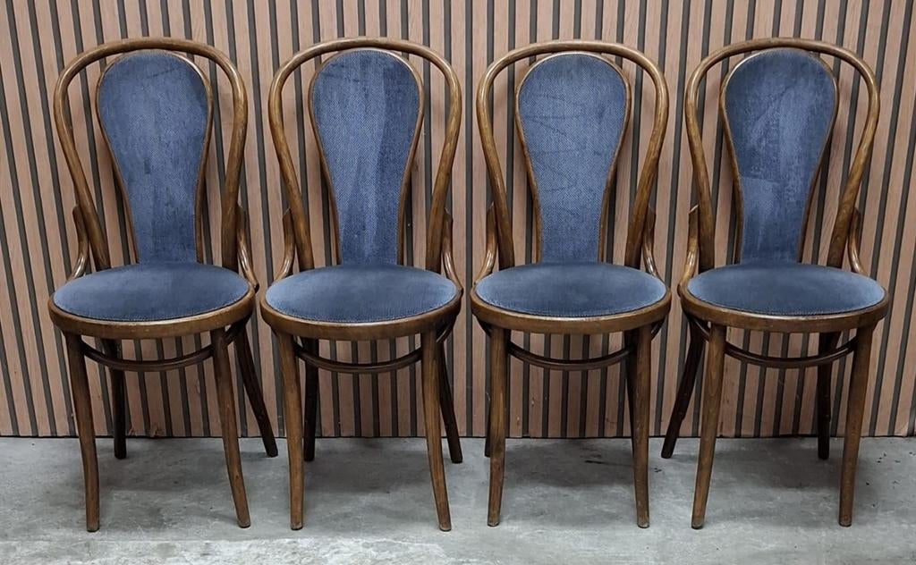 10 x Vintage bentwood stoelen Cafestoelen Thonet cafe bistro, Huis en Inrichting, Stoelen, Ophalen of Verzenden, Zo goed als nieuw