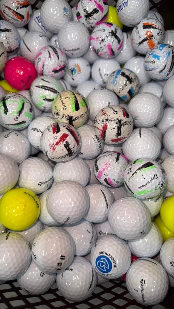 Taylormade speed soft golfballen 50 stuks AAAA kwaliteit, Ophalen of Verzenden, Zo goed als nieuw, Bal(len)