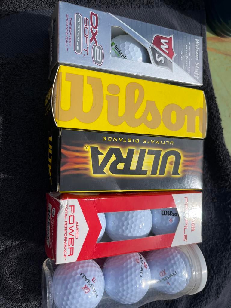 Nieuwe golfballen van verschillende merken, Ophalen of Verzenden, Nieuw, Bal(len), Overige merken