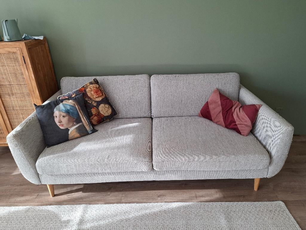 Bank IKEA Smedstrop 3 zitplaatsen, Huis en Inrichting, Ophalen, Gebruikt, 150 tot 200 cm, Driepersoons