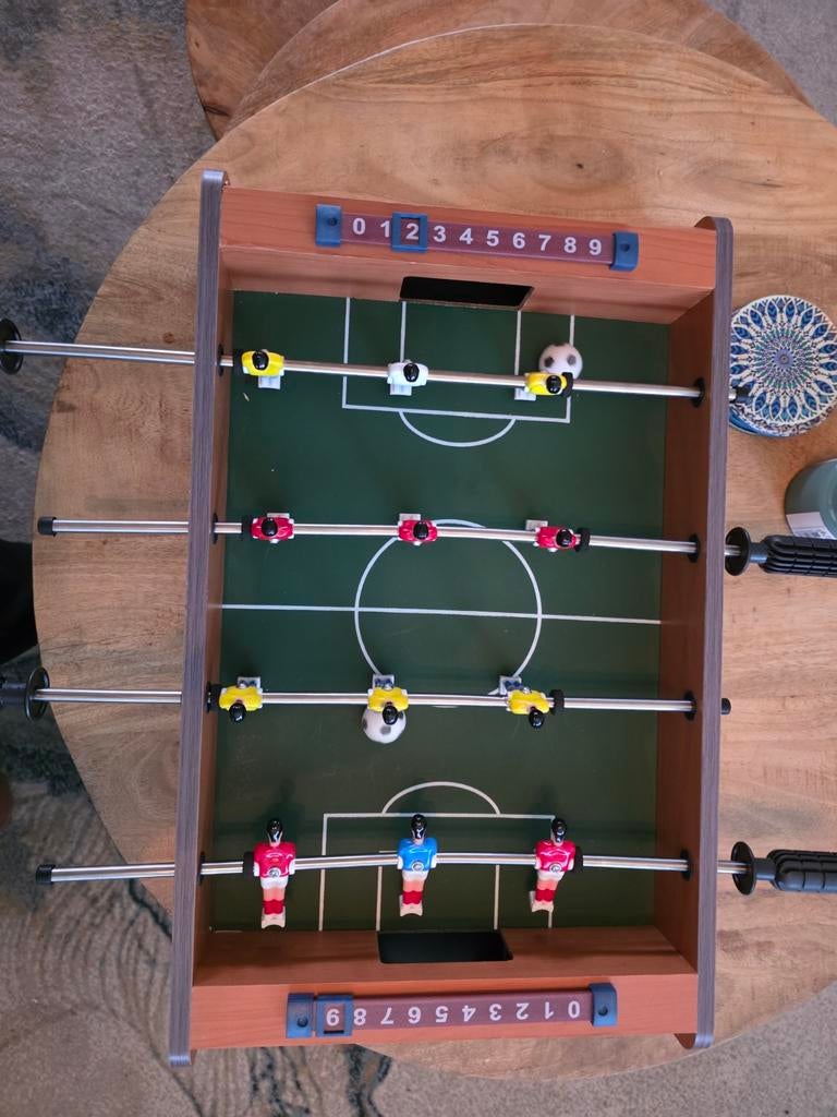 Voetbalspel tafel, Ophalen, Zo goed als nieuw