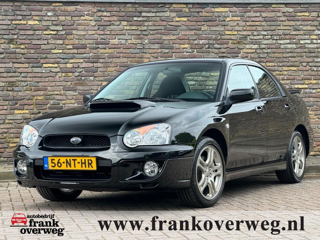 Subaru IMPREZA 2.0 WRX AWD Java Black Pearl NL Auto, Auto's, Subaru, 1994 cc, 1345 kg, 4 cilinders, Zwart