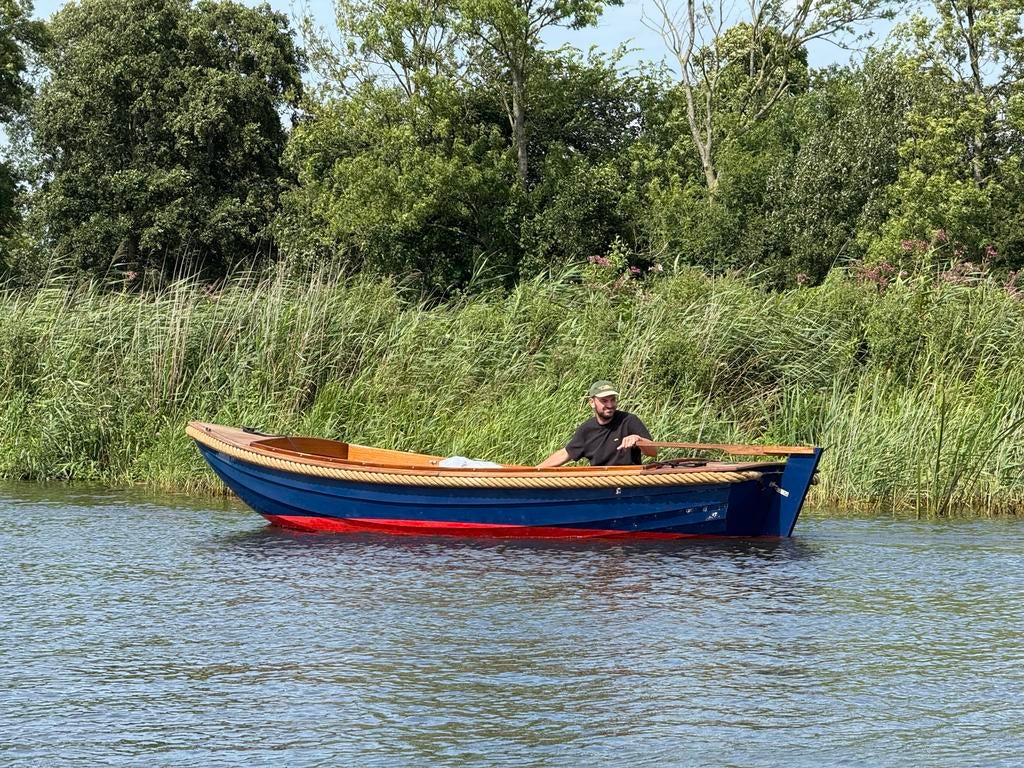 Welle Vlet 5.20m met Yanmar Diesel en Teak Dek, Ophalen, Gebruikt, Tot 10 pk, Binnenboordmotor