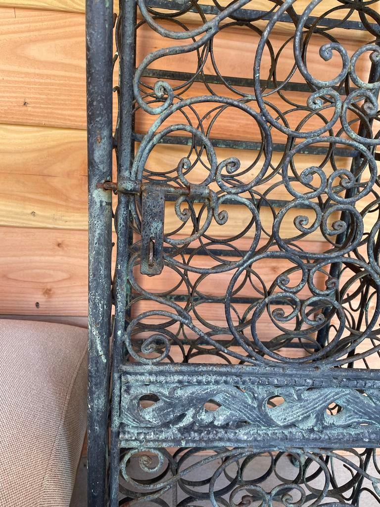 Vintage wijnrek, Huis en Inrichting, Woonaccessoires | Wijnrekken, Ophalen, Gebruikt, 15 tot 25 flessen, Metaal