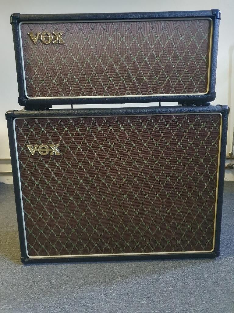 Vox AC30CCH en V212BN, Muziek en Instrumenten, Versterkers | Bas en Gitaar, Gebruikt, Gitaar, Minder dan 50 watt, Ophalen
