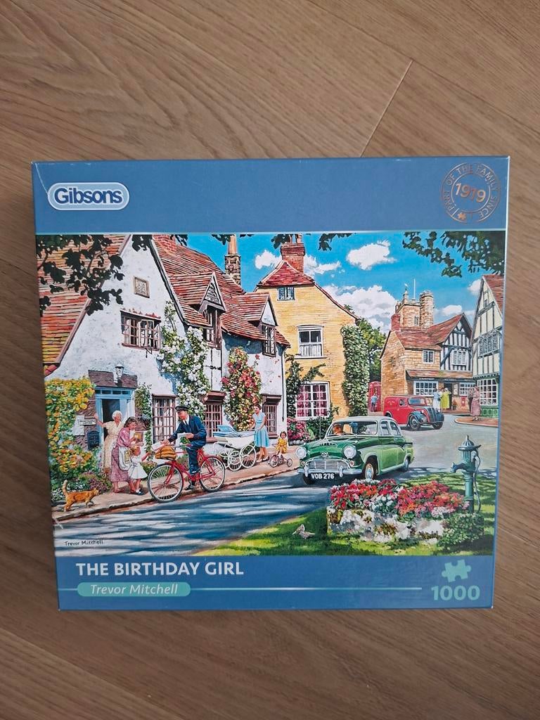 Mooie gibson puzzel van 1000 stuks compleet, Ophalen of Verzenden, 500 t/m 1500 stukjes, Zo goed als nieuw