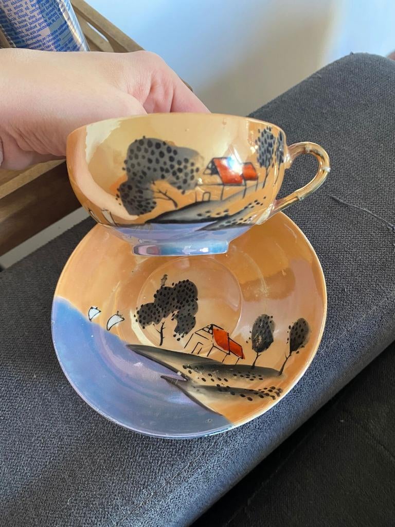 Japans theekopje van Takahashi Shiro, Ophalen of Verzenden